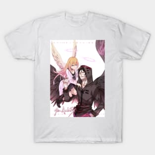 Angels of death series - zack and rachel T-Shirt